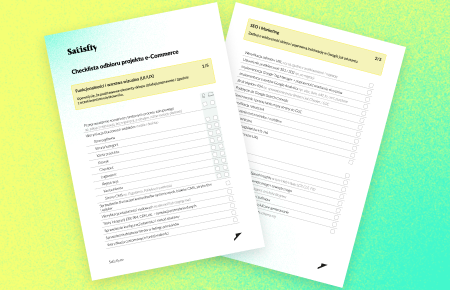 Checklista odbioru sklepu internetowego