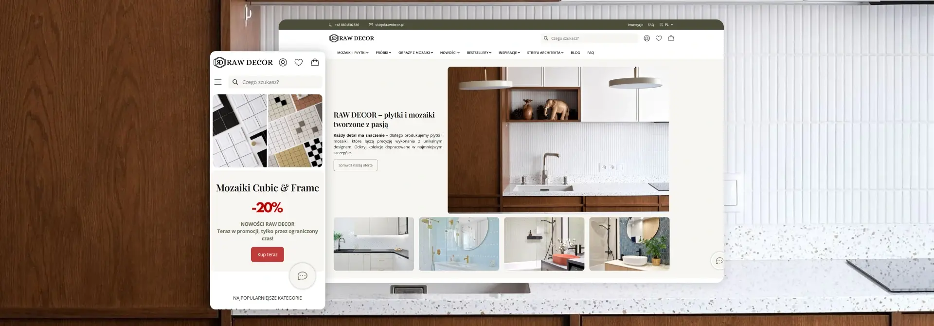 Portoflio - Raw Decor mobile
