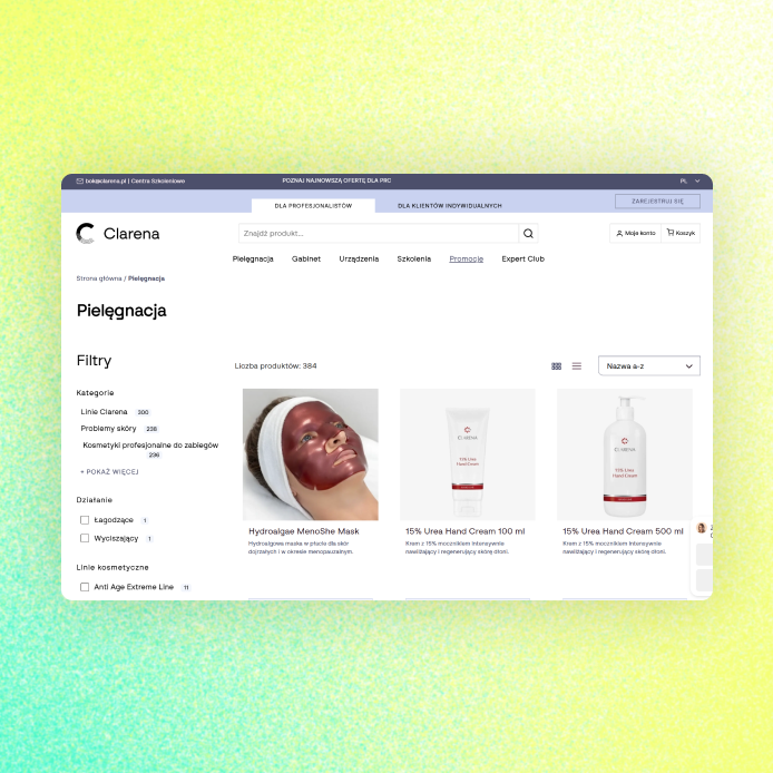 Ograniczenie asortymentu według grupy klienckiej