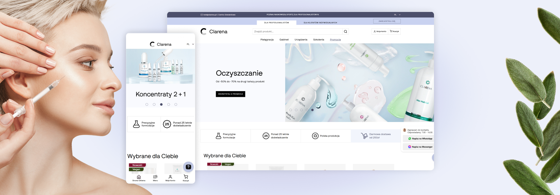Case study Clarena desktop