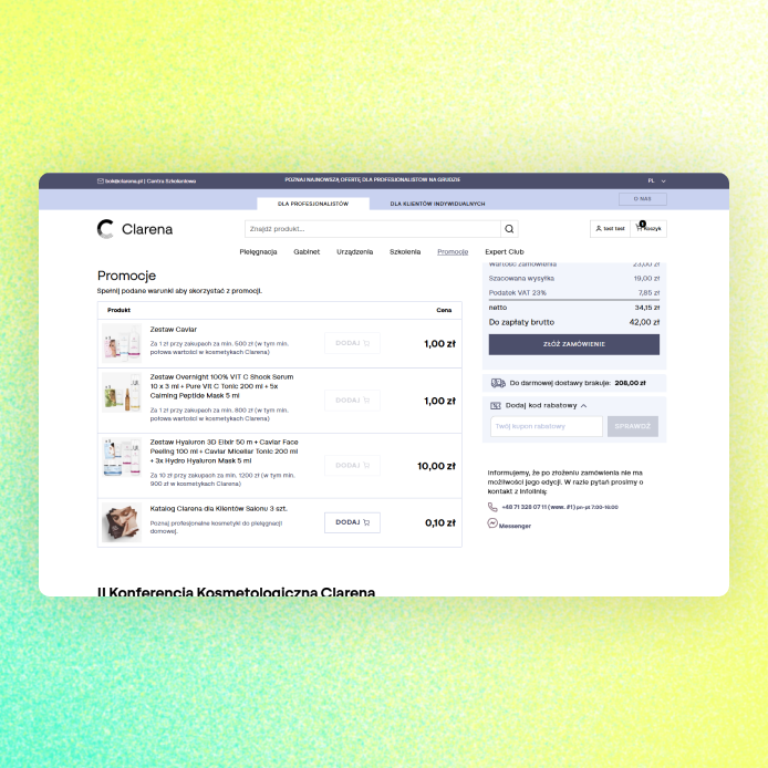 Zaawansowane moduły promocyjne i system lojalnościowy